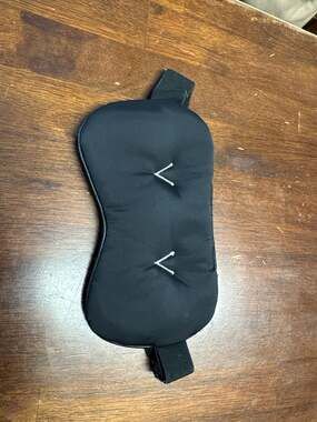 Unimi Weighted Sleep Eye Mask for Light Blocking and Pressure Relief